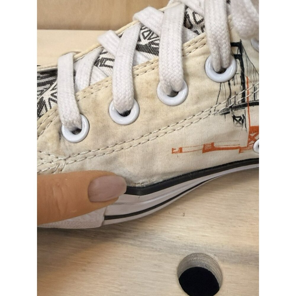 Converse Unisex Chuck Taylor All Star San Francisco Golden Gate Sneakers M7 W9 - Picture 9 of 14